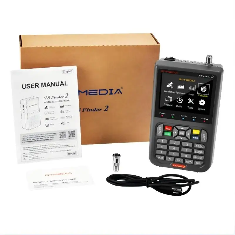 

New portable digital handheld instrument with 3.5-inch LCD high-definition display, fast charging signal positioning tool