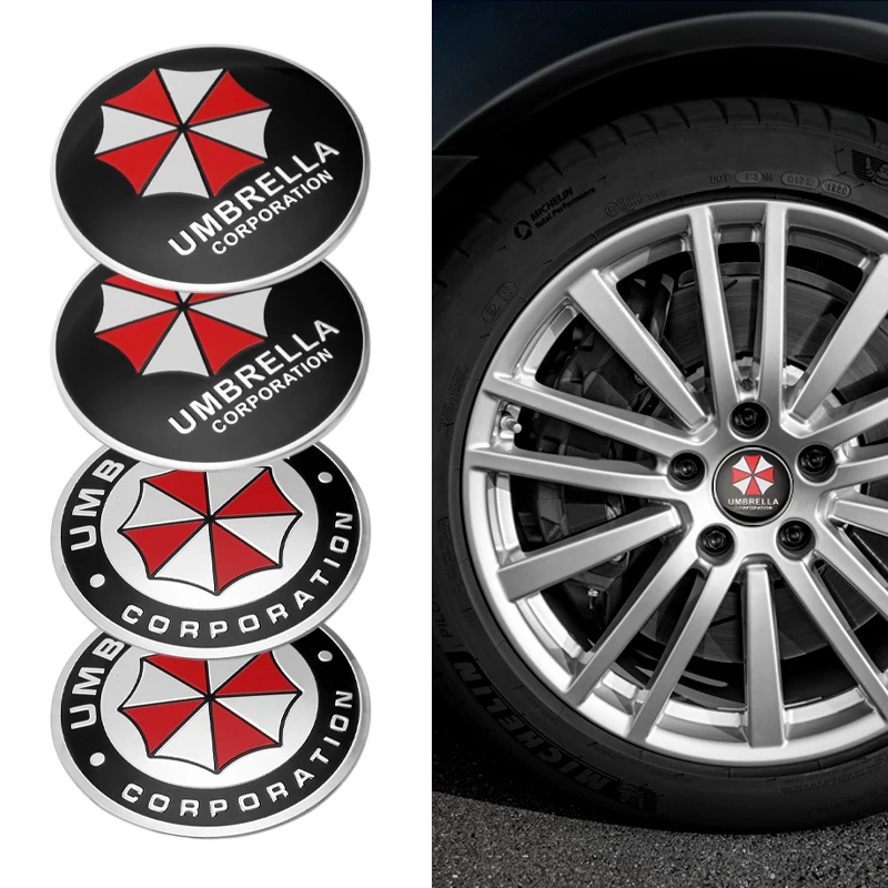 4 pièces de 56 mm, caches de moyeu de roue avec emblème de voiture, autocollants décoratifs, accessoires de style pour BMW KIA Audi A4 A5 A6 A7 A8