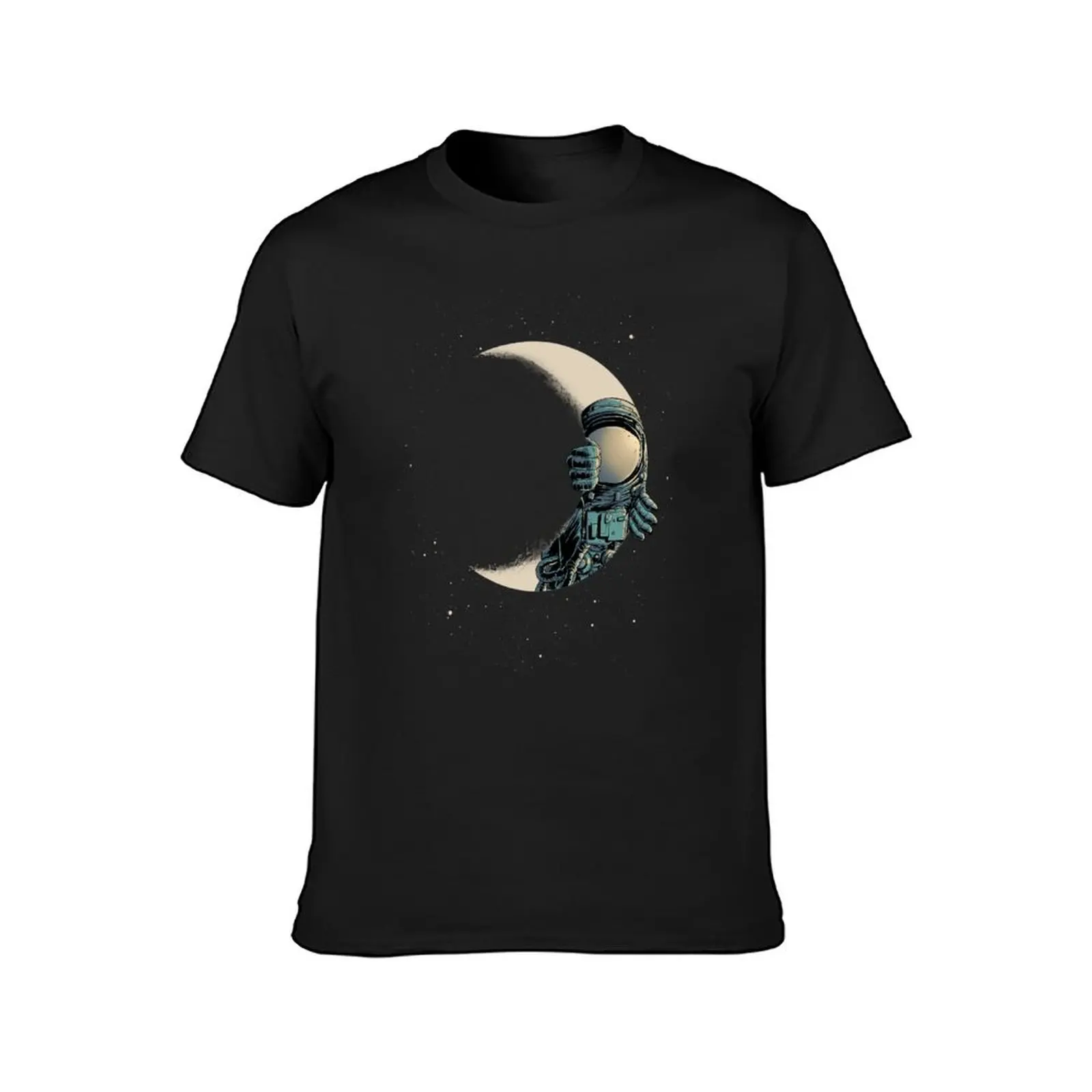 Crescent moon T-Shirt plus sizes hippie clothes blanks cute tops mens t shirts pack