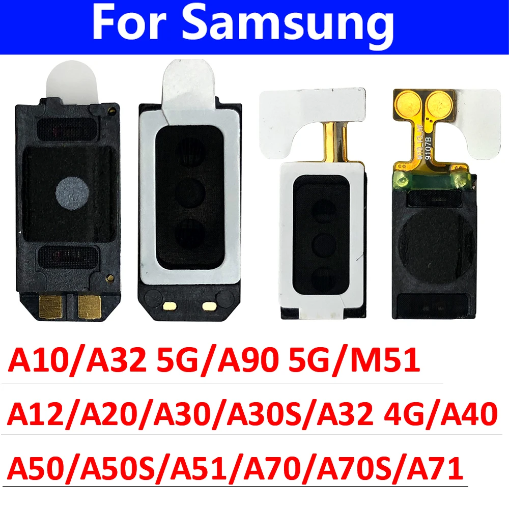 Do Samsung A10 A12 A20 A30 A50 A50S A51 A70 A70S A71 M51 A30S A90 5G Słuchawka douszna Głośnik douszny Dźwięk Flex
