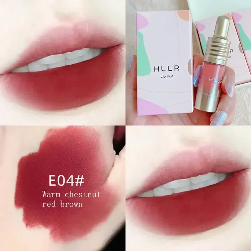 Rouge à Lèvres Liquide Longue Durée, 6 Couleurs, Mini BiSantos Jules Brcorporelle, Teinte Sexy, Waterproof, Cosmétiques Coréens, 256