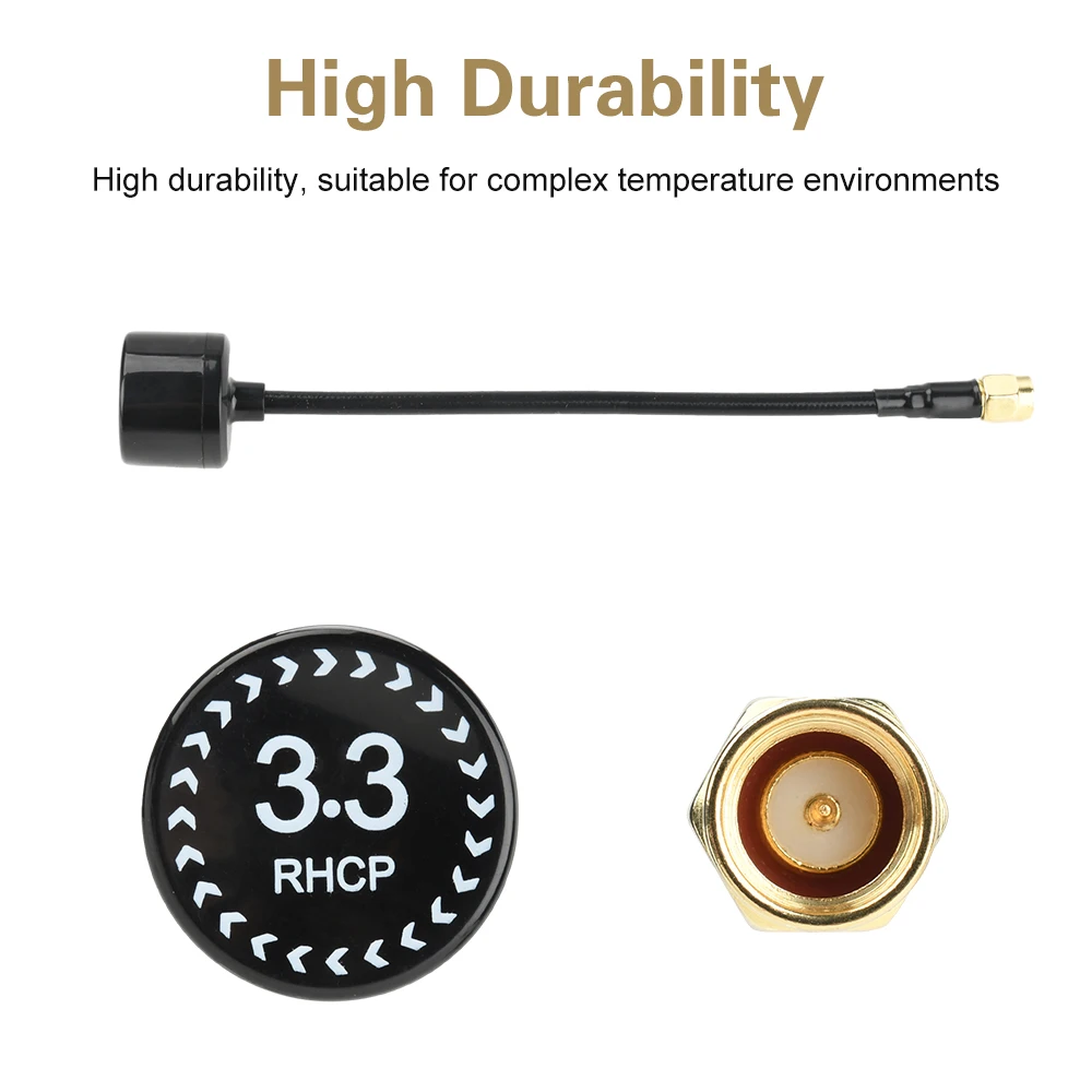 3.3G image transmission antenna with 4.5dBi gain and 3.3G FPV antenna suitable for unmanned aerial vehicles