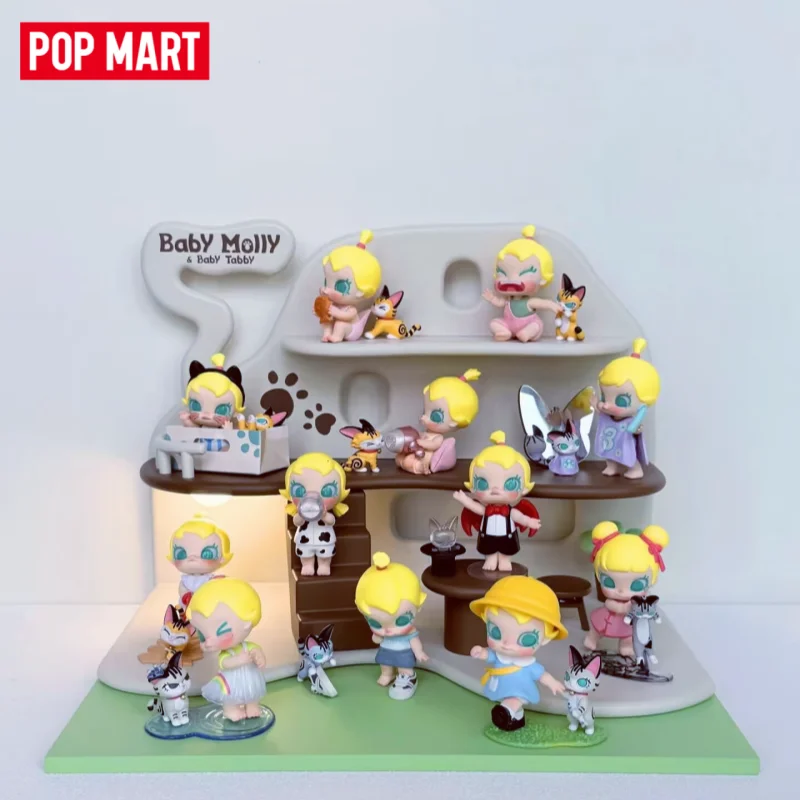 POPMART X KENNYSWORK Genuine Molly & Baby Tabby Series Blind Box