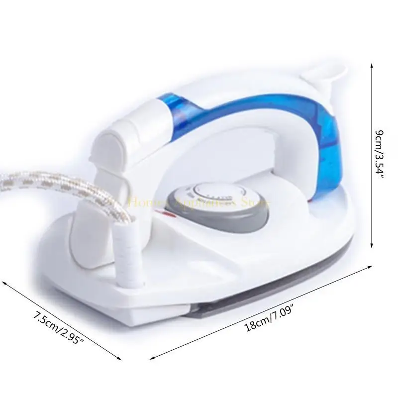 D0AB Travel Portable Mini Handheld Electric Steam Iron Machine مقبض قابل للطي 3 ترس