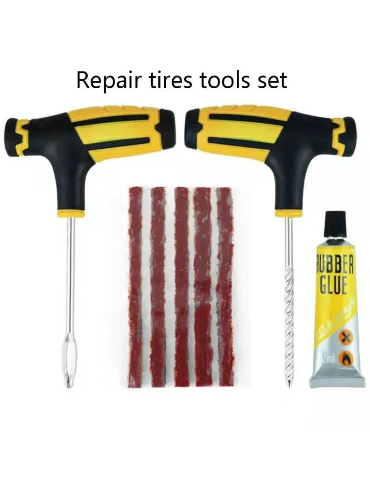 AliExpress NONE Bicycle Urgent Repair Tools: 1 Set SMTB Road Bike, Tubeless Rubber Strips, Glue-Free Insertion Kit