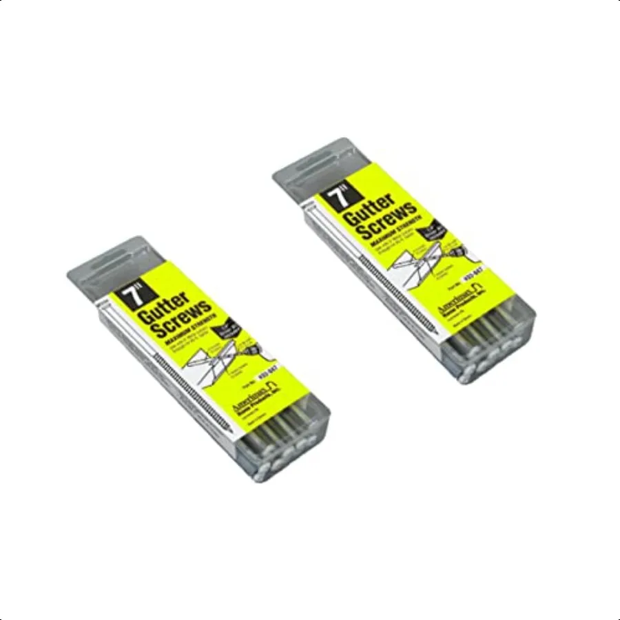 

AMERIMAX ДОМАШНИЕ ПРОДУКЦИЯ 33047PK 7-дюймовый винтовой наконечник, белый, 10 упаковок, набор из 2 шт.