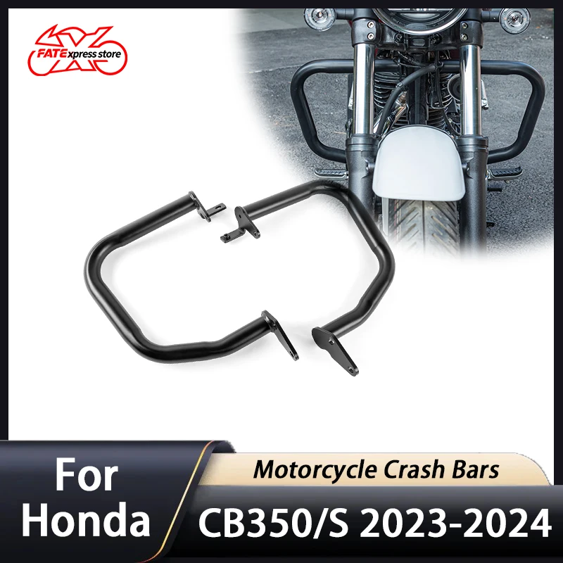 

For Honda CB350 CB 350 S Engine Guard Crash Bar Motorcycle Highway Bumper Stung Cage Frame Protector 2024 2023