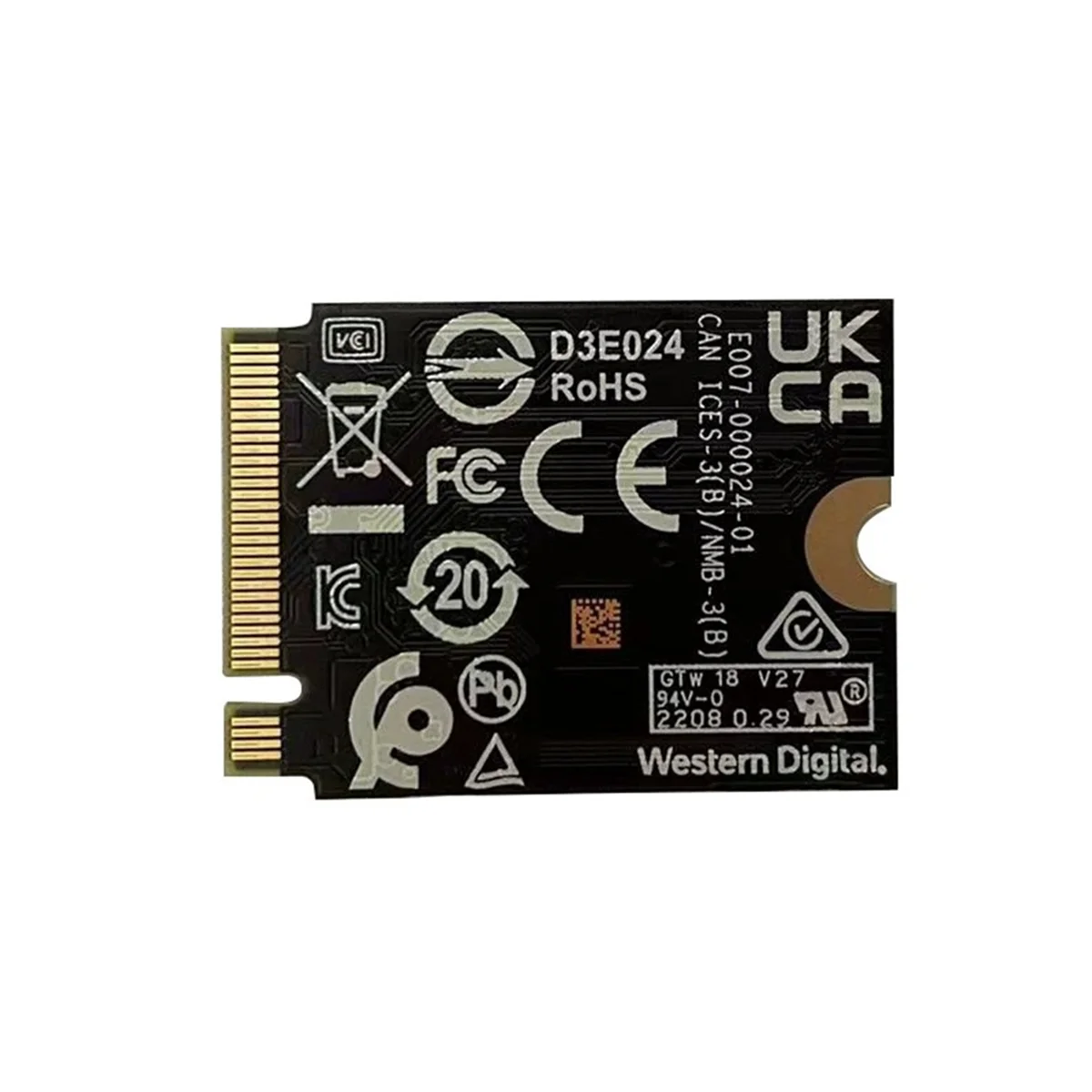 New 2TB Western Digital WD SN740 M.2 SSD 2230 NVMe PCIe Gen 4x4 SSD Compatible with Surface ProX Surface Laptop 3 Steam Deck