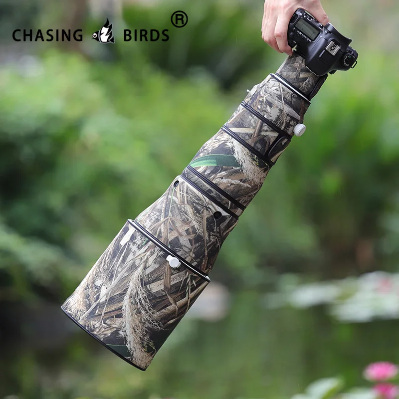 

CHASING BIRDS camouflage lens coat for CANON EF 600 mm F4 L IS III USM waterproof and rainproof lens protective cover