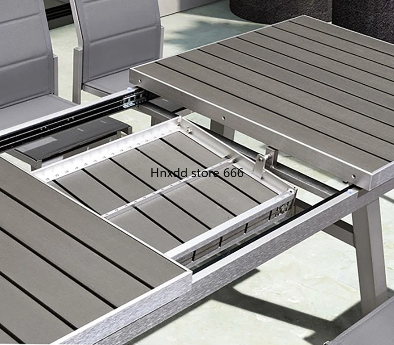 Outdoor courtyard outdoor leisure table and chair combination image 4