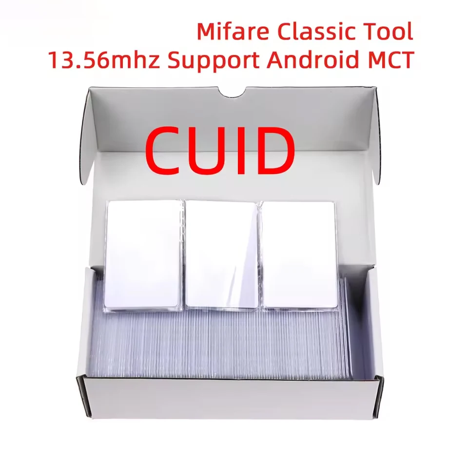 CUID Card Gen2 Magic MCT RFID Smart Chip Rewritable 13.56Mhz Clone NFC ISO14443 Replicator Copy IC Copier Badge