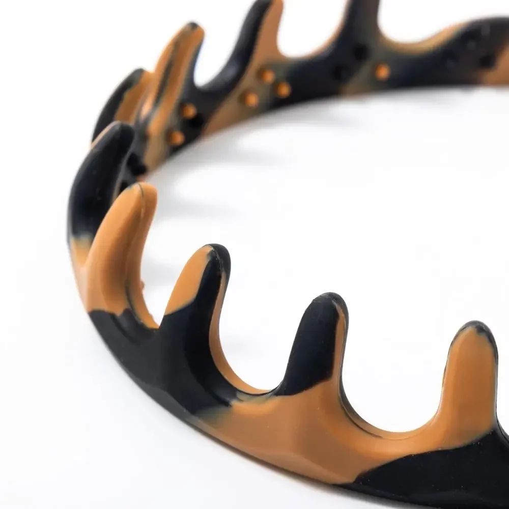 Neue Silikon-Stirnbänder für Frauen, rutschfeste Kamm-Stirnbänder mit Zähnen, nicht bruchsichere Haarreifen für Haare, U-förmige Modeaccessoires – Detail 5