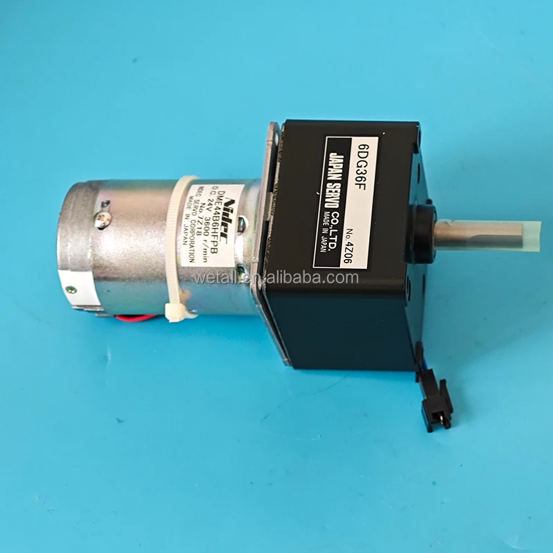

Original New Nidec DME44B6HFPB 6DG36F DC24V 3600r/min Motor Gear Box for Screen CTP PT-R Motor Product Machine Tools Accessories