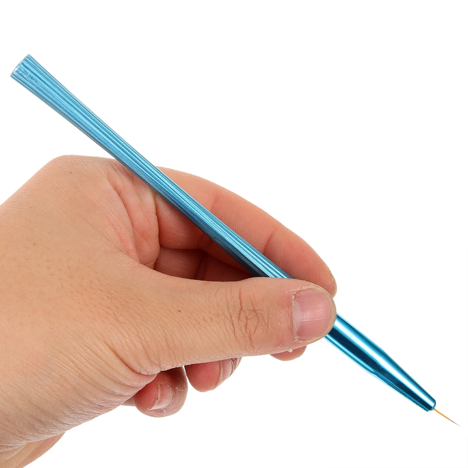 

3Pcs Nail Art Brushes Soft Bristles Long Lasting Results Portable Manicure Pens for Beginners Specialists Nail Art