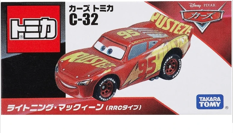 

Tomy Cars Tomica C-32 Lightning McQueen RRC Type Die Casting Static Alloy Car Mode Collection