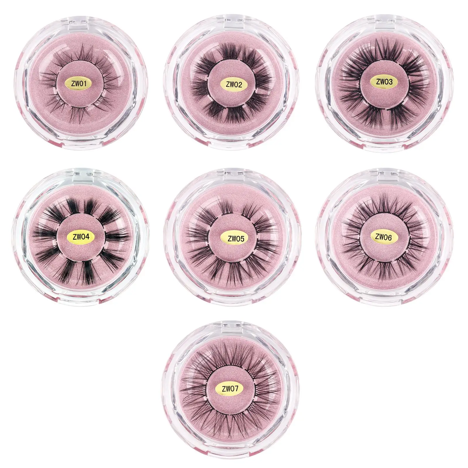 Self-Adhesive False Eyelash Segmented Comfortable Volume Soft Lashes Easy to