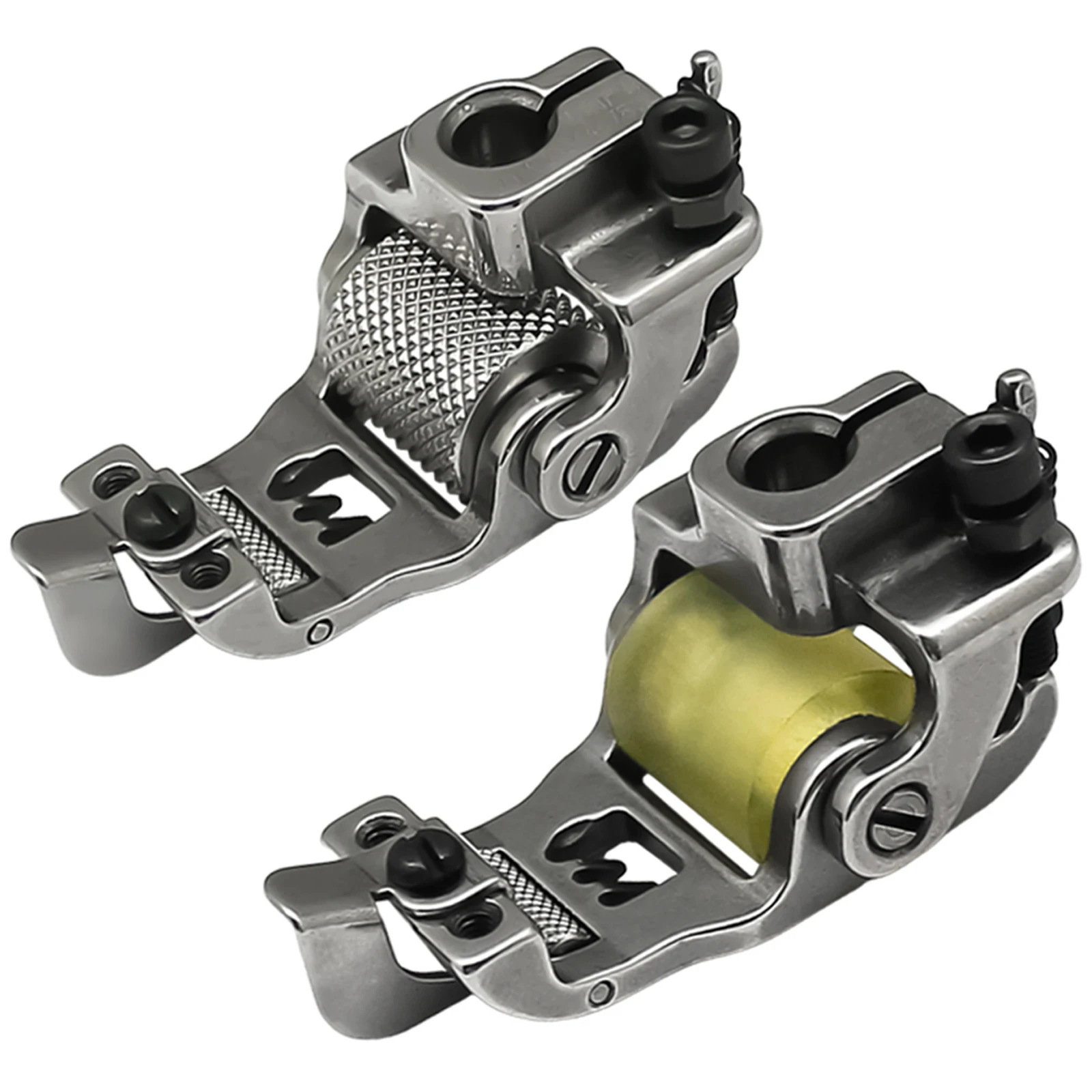 

3 Needle 5 Thread Roller Wheel Presser Foot For Pegasus, Siruba, JACK, Yamato Sewing Machine Accessories