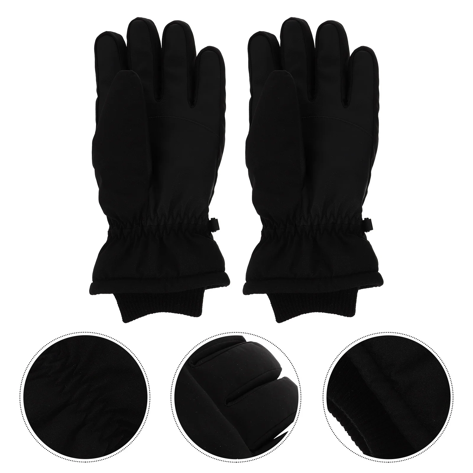 Liners Ski Gloves Motorcycle Winter Cold Resistant Gift Bag Black Hiking Women's