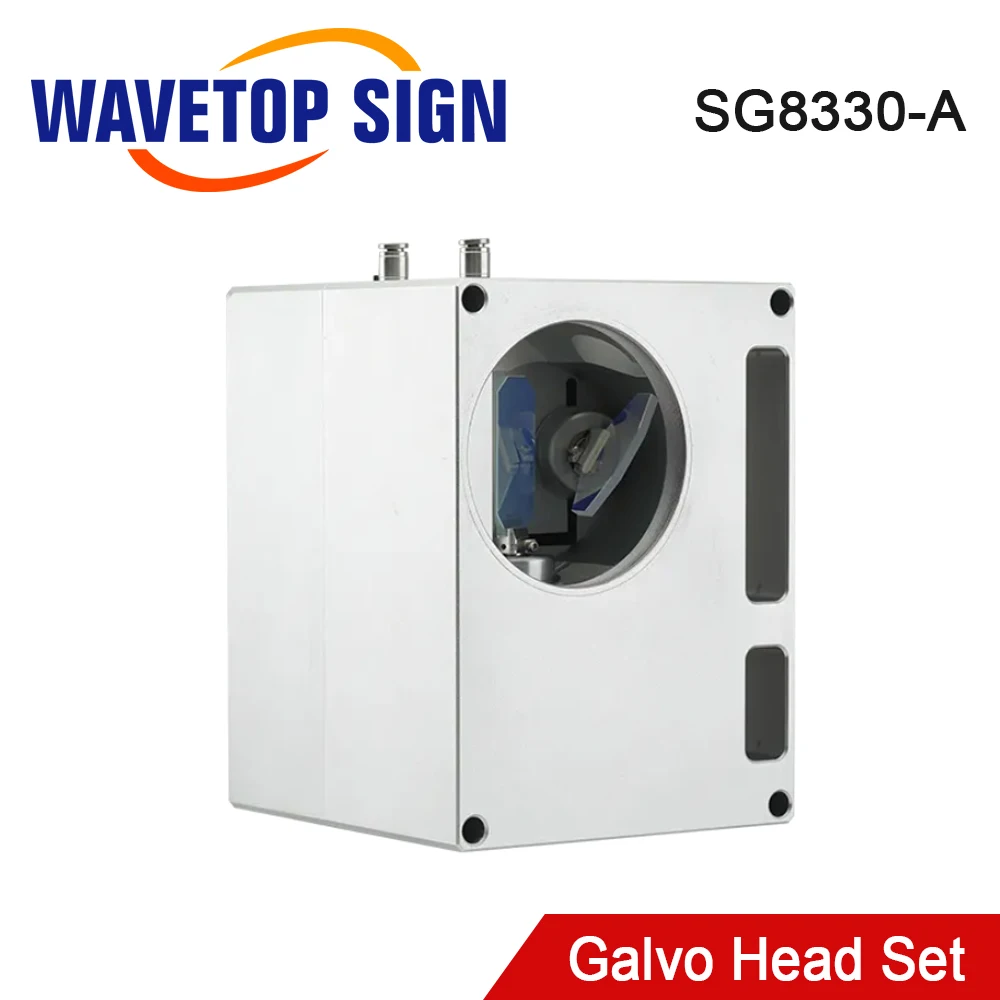 

WaveTopSign Fiber Laser Galvo Head Set 1000mm/s Support Fiber Co2 UV Laser for Marking Machine