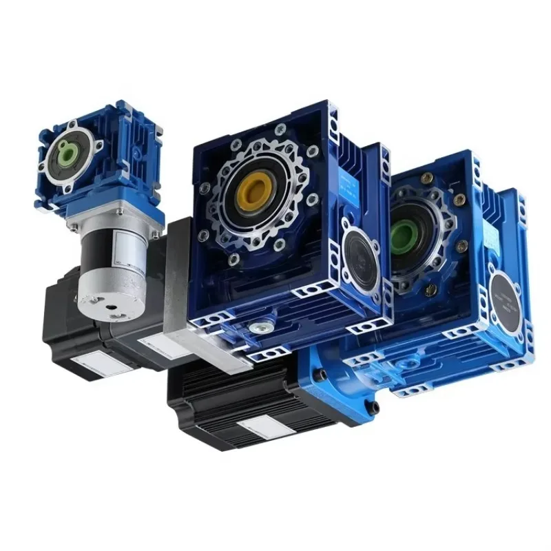 48V 2000W 2000rpm Brushless Worm Gearbox DC Motor