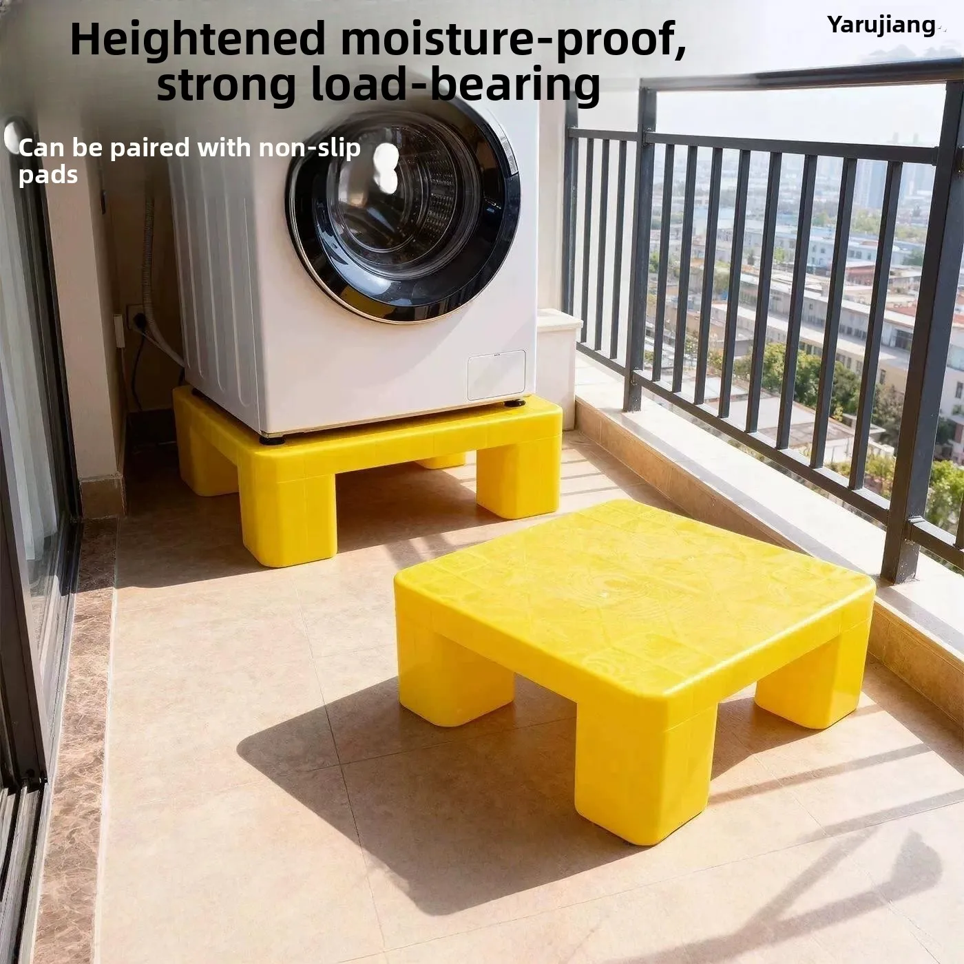 Anti-Dampening Plastic Tray Board Cardboard Pallet Ground Mat Warehouse Pad High Base Platform Dolly Truck Mounted Ground