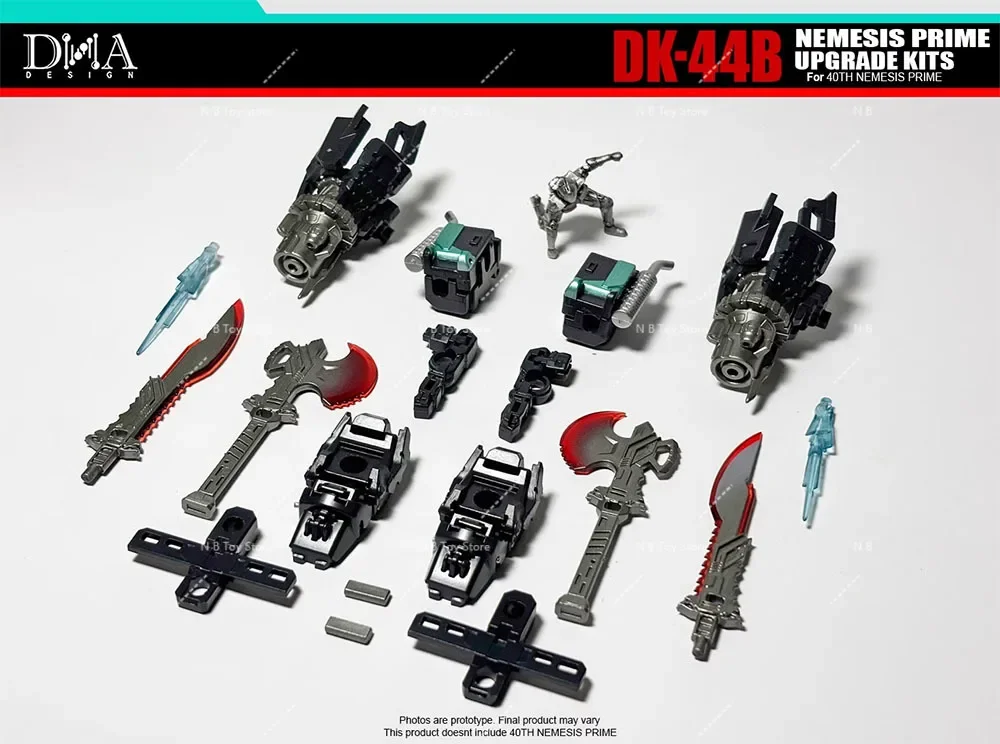 

New Robot DNA Transformation Toys DK-44B DK44B Update Kit for 40th Nemesis Prime Weapons Game Accessories in Stock