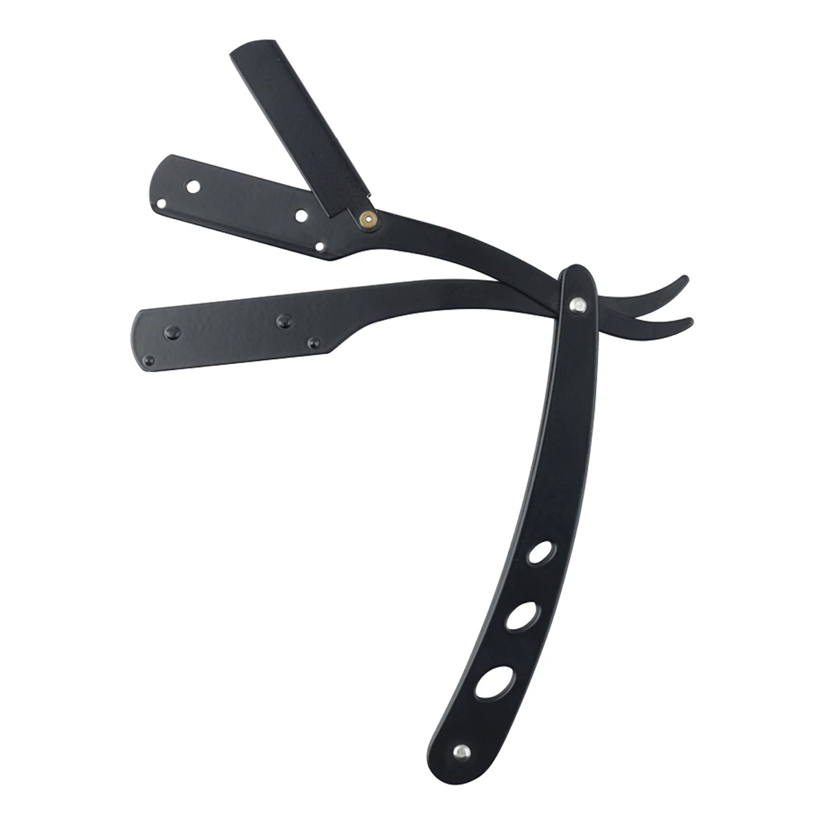 Barbershop All-Steel Razor Stainless Steel Trimmer Manual Knife Holder Razors Hairdressing Shaving Face Trimming Knife Holder - view 3