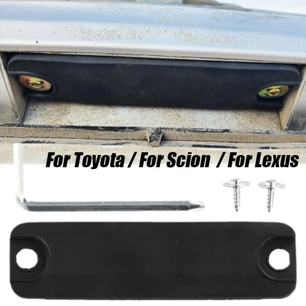 Trunk Rear Hatch Liftgate Door Handle Switch Latch Cover Release Button Rubber Cover for Toyota PRIUS 4RUNNER Scion