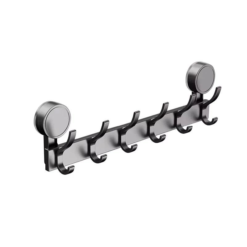 Strong Suction Door Back Hook No Drilling Required Heavy Duty Wall Mount Clothes Hanger for Indoor Door Storage Organizer