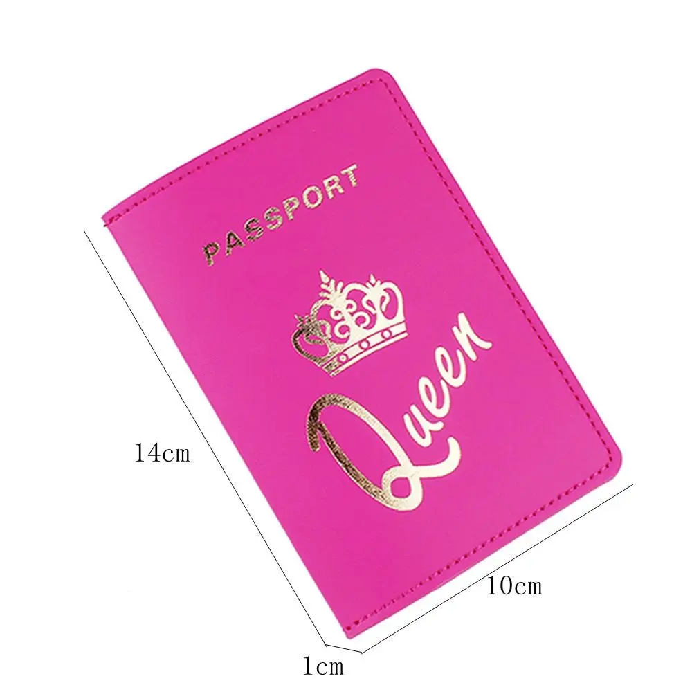 Airplane Check-in Leather Passport Holder Card Case Letter Certificate Storage Bag Multifunctional Ticket Holder Passport Clip