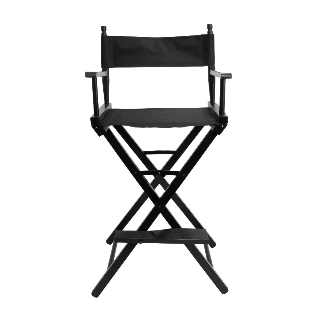 Selens Lightweight Artist Director Chair Foldable Solid Wood Director Chair Portable Home Outdoor Furniture Canvas Makeup Chair