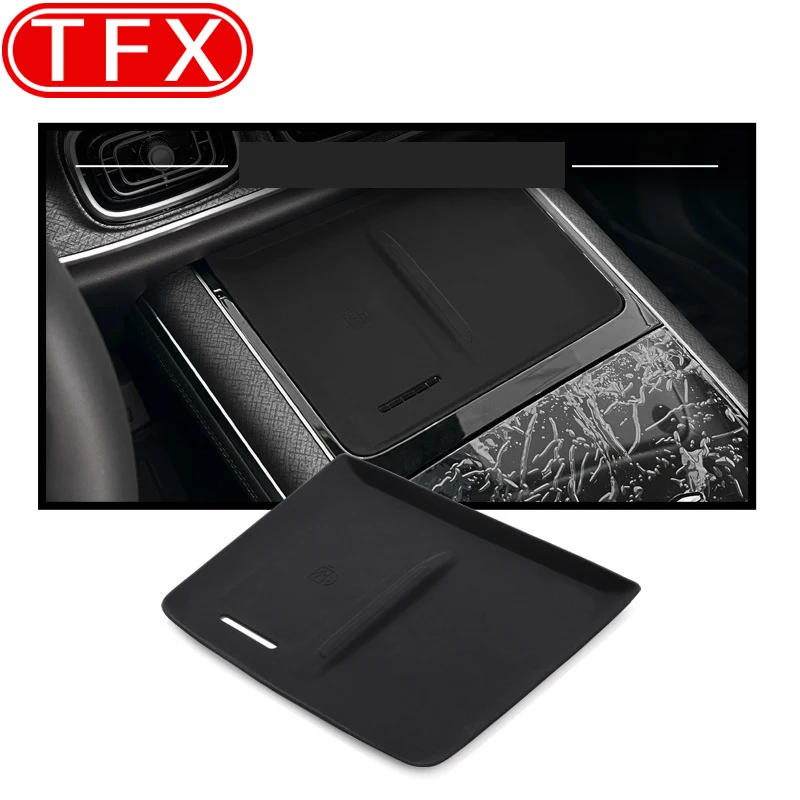 Tampon en silicone pour contrôle central de voiture, chargement sans fil, stockage central, polymères anti-poussière, accessoires de quatuor automatique, Chery Tiggo 9, Jaecoo J8