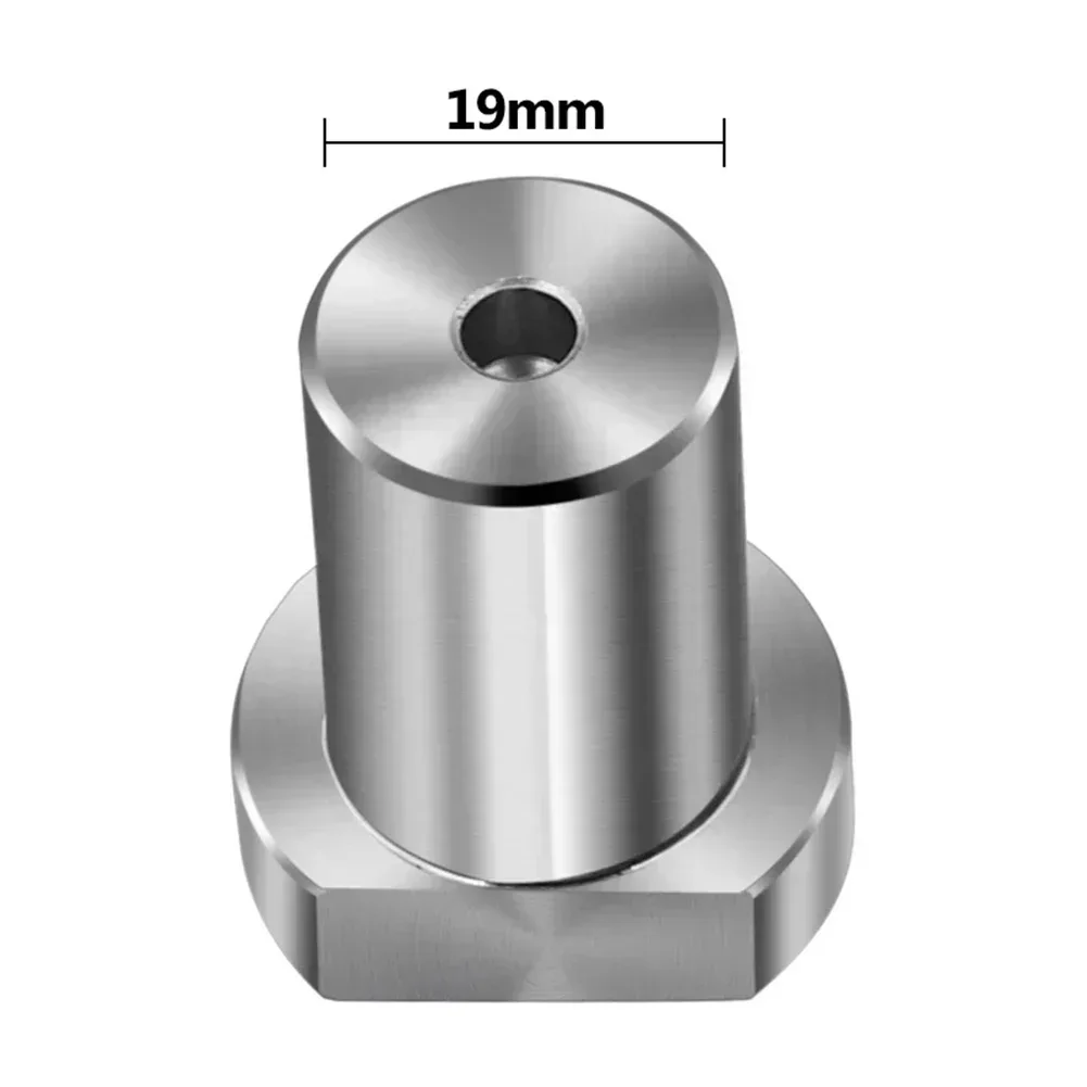 1Pcs Stainless Steel Workbench Peg Brake Stops Clamp 19/20mm Dogs Woodworking Table Limit Block Workbench Workshop Tools