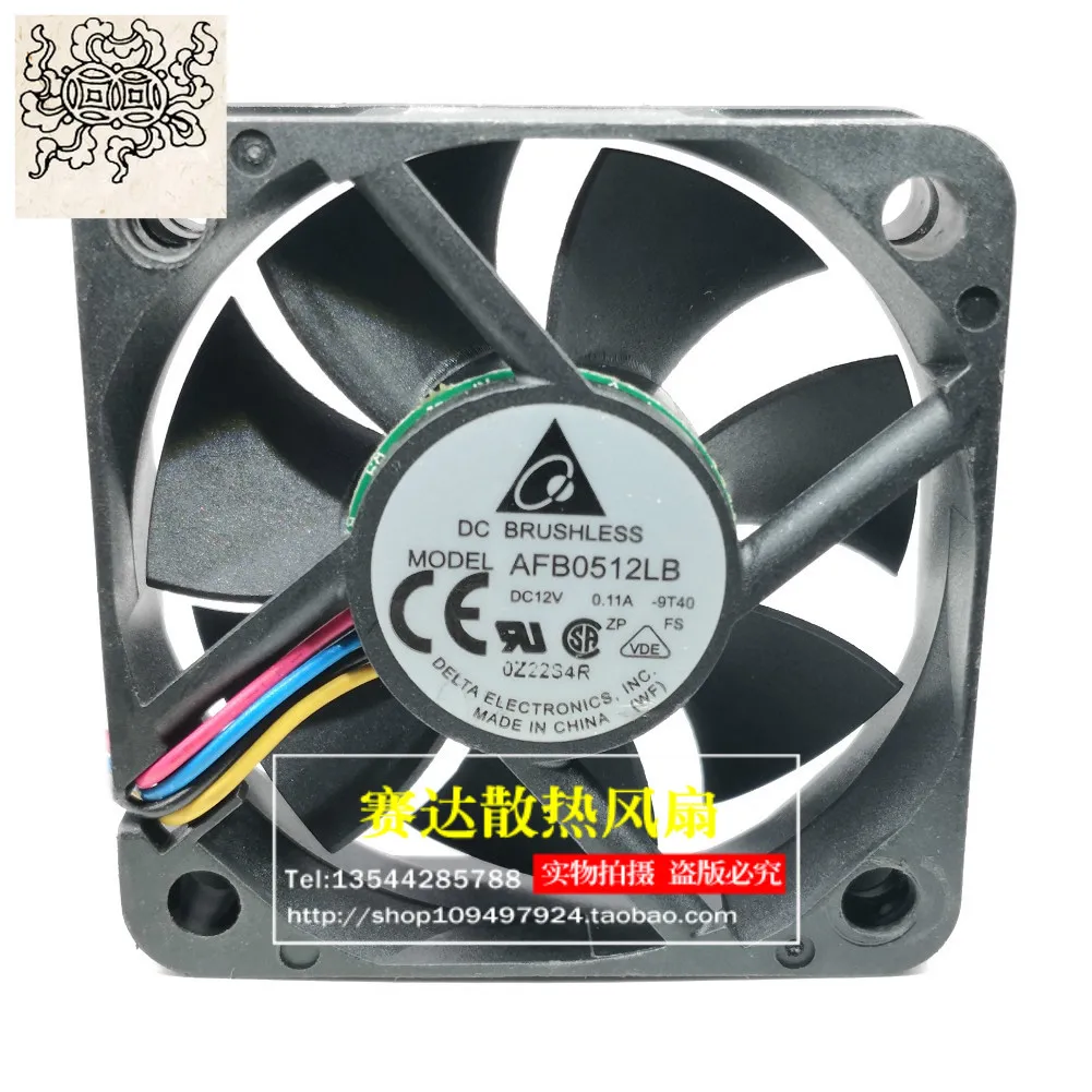 

Jinlingge For DELTA 5015 12V 0.11A AFB0512LB -9T40 4 Lines PWM Ball Cooling Fan 50*50*15mm