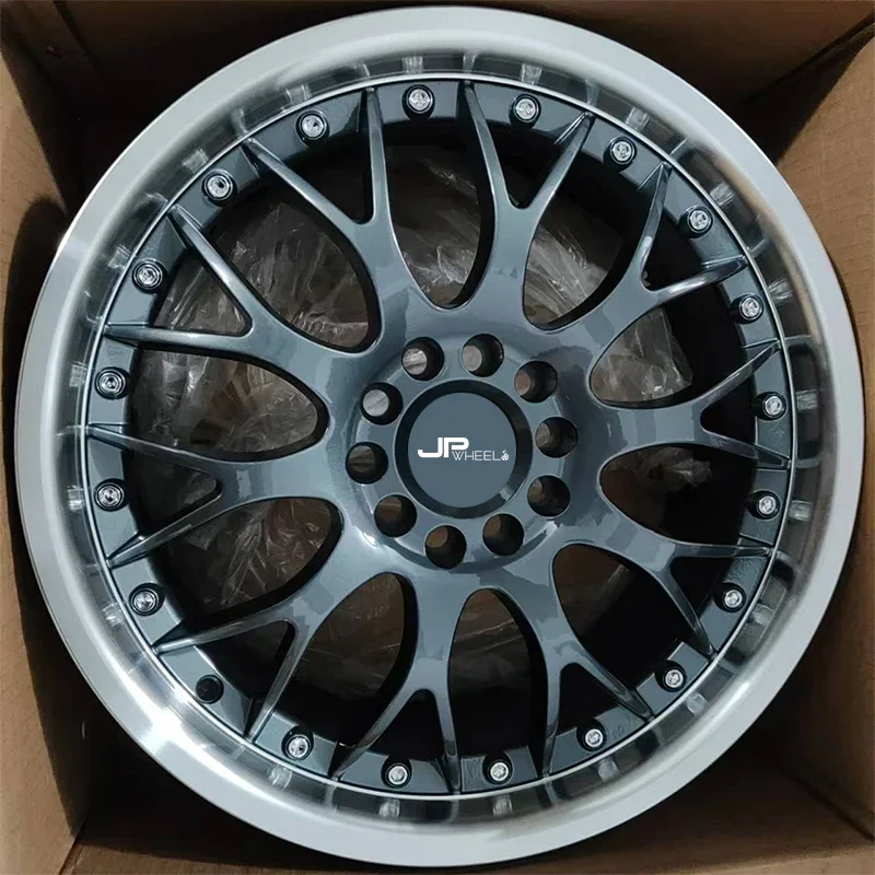 JPwheels Casting Concave Design Aluminum Alloy Wheels 16 17 18 Inch Car Rims 5x100 5x114.3 Car Wheels #M1155