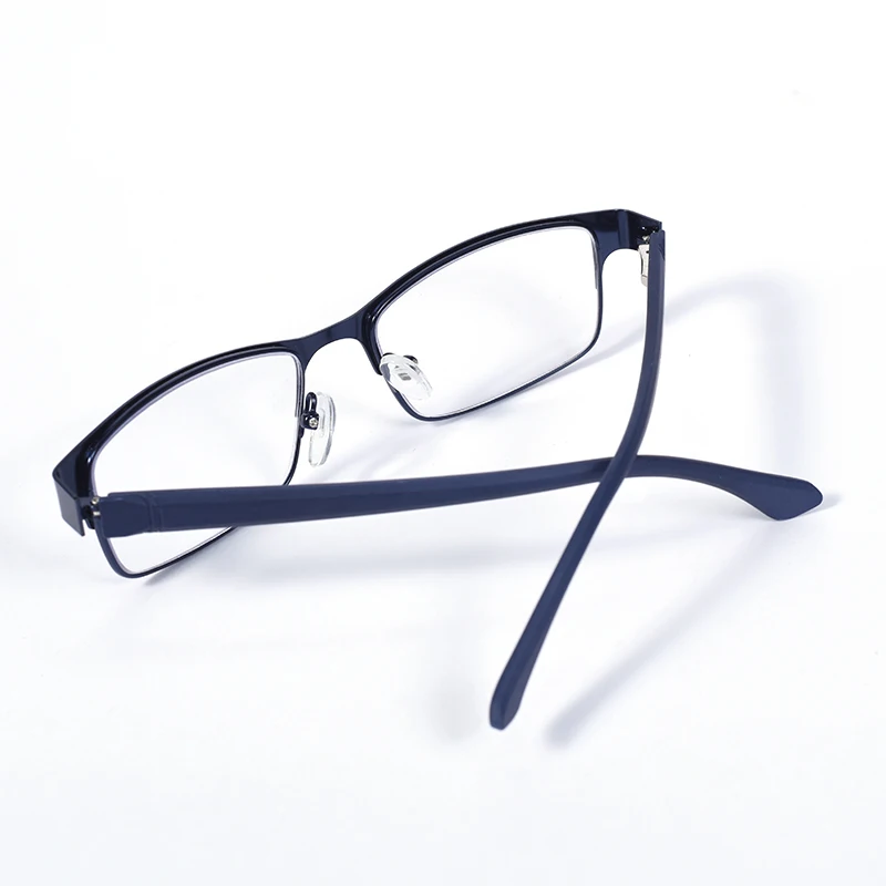 0 neue Edelstahl Männer Business Lesebrille Für Reader Herren Anti Blau Licht Presbyopie Brille + 125 + 175 + 225 + 275 + 350 + 4 – Detail 8