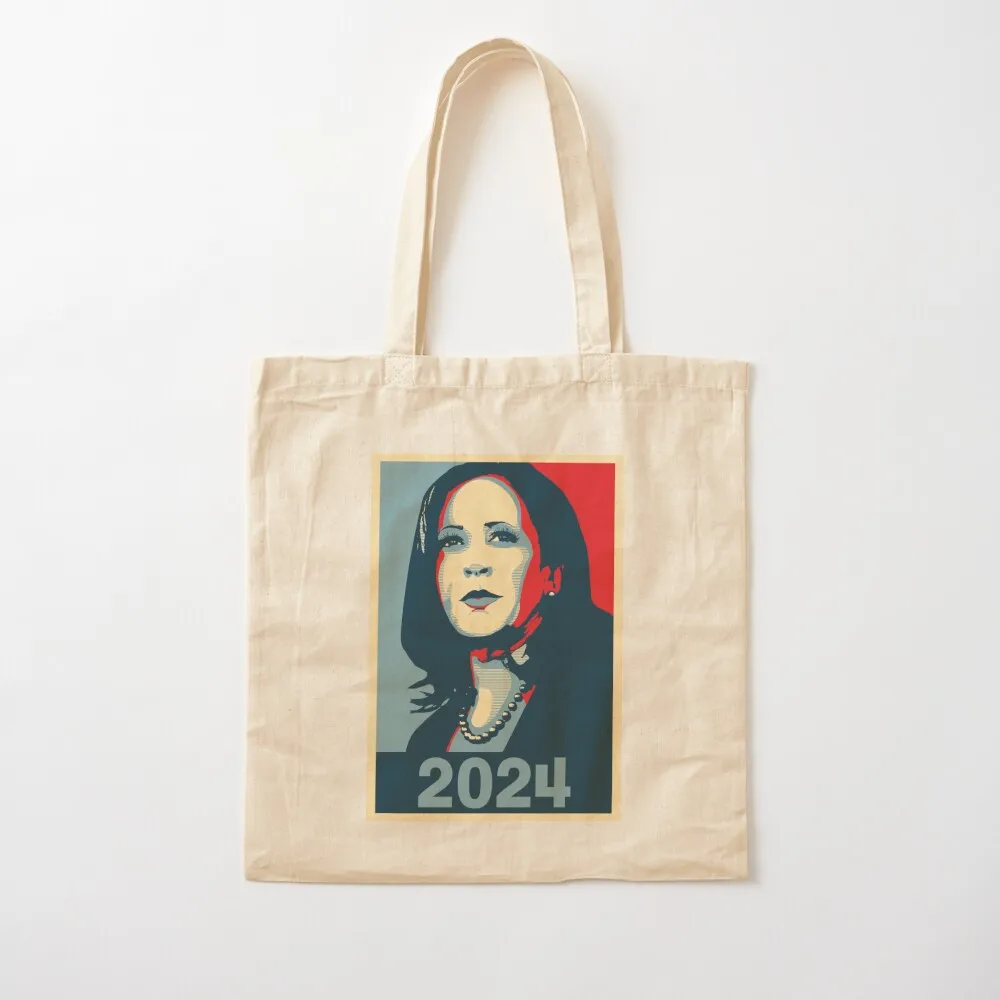 

Kamala Harris for President - 2024 Tote Bag Shopper handbag large tote bag Canvas Tote Bag