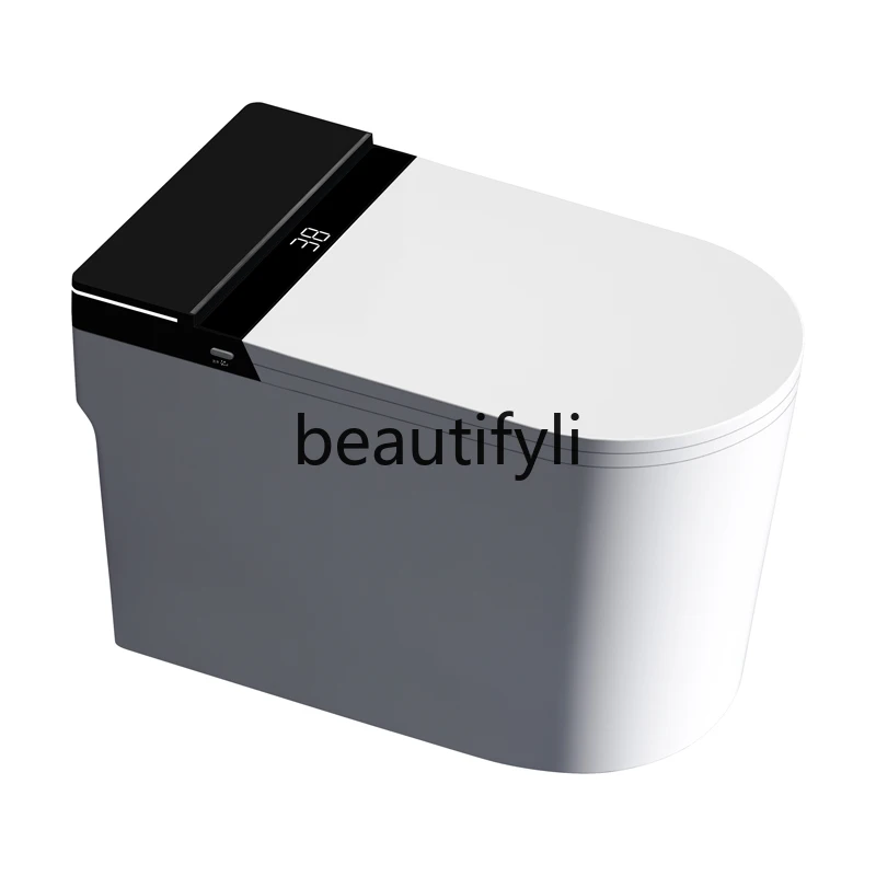 

No water pressure limit scale purification smart toilet floor drainage, siphon type