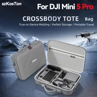 Estuche de transporte portátil para Dron DJI Mini 5 Pro, bolsa de almacenamiento de viaje dura, estuche a prueba de golpes, accesorios protectores impermeables
