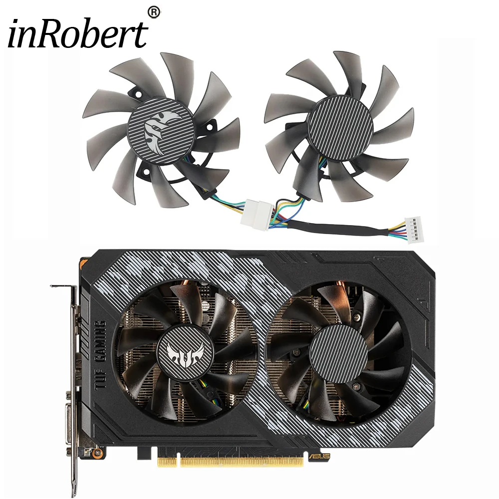 

New 75mm FD8015U12S RTX2060 GTX1660 Replacement Fan For ASUS TUF Gaming GTX 1650 1660 Super RTX 2060 Graphics Card FanT129215