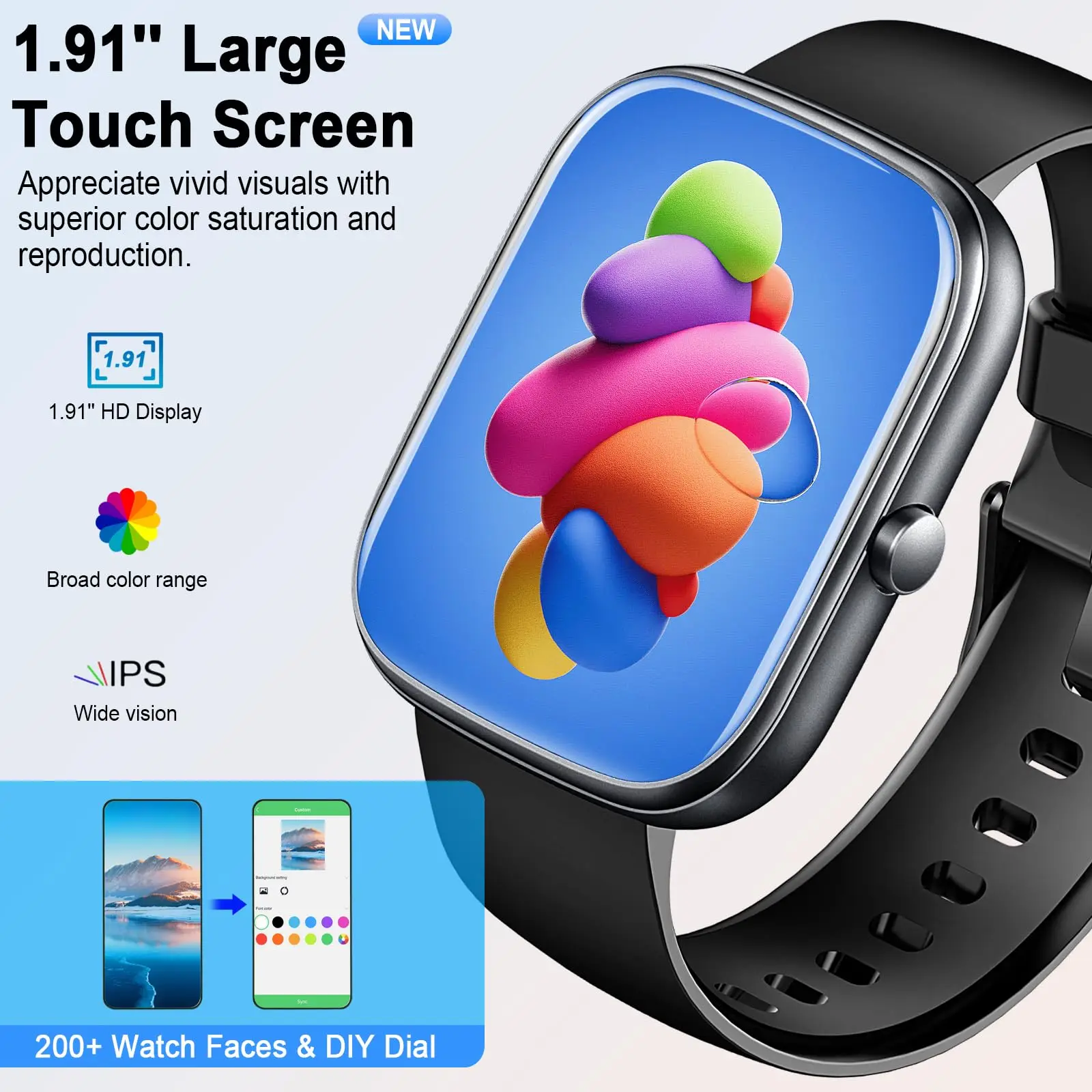 Smart Watch, 1.91