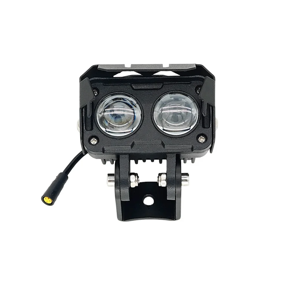 

Accessory For Electric Scooter Enhanced Visibility Weather Resistant Light Electric Scooter Headlight Aluminum Alloy Material