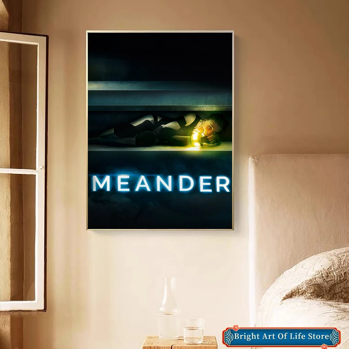 Meander (2021) Movie Poster Star Actor Art Cover Canvas Print Decorative Painting (No Frame)