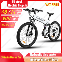LO26-II Aldult E Bike 900W Motor 48V14AH Lithium Battery City Commuting Electric Bicycle 26-inch All-terrain Tire Electric Bike
