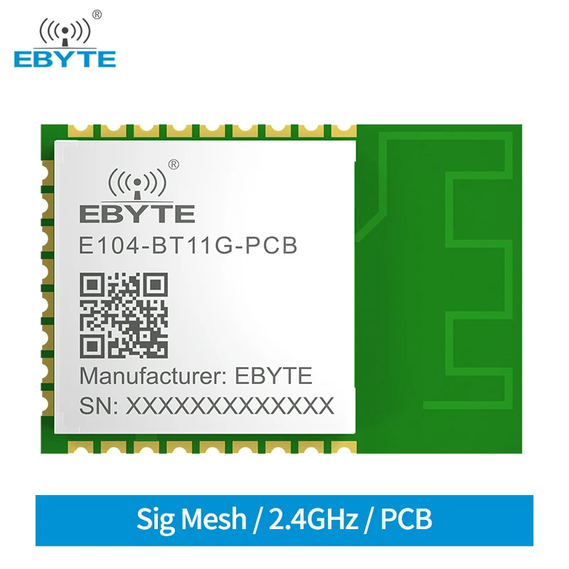 EBYTE E104-BT11G-PCB UART Mesh Ad Hoc Network Bluetooth модуль 20 дБм передача мощности беспроводной приемопередатчик приемник антенна печатной платы