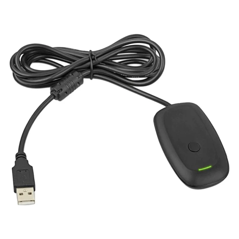 

Professional Wireless Gamepad USB Receiver Gaming Accessories Portable Wireless Gamepad PC Adapter for Xbox 360 Wireless Handle