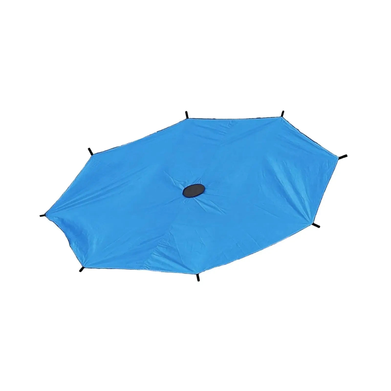 Trampoline Sun Protection Cover Oxford Cloth Waterproof Canopy Top Outdoor Shield for Children’s 8 Pole Round Trampoline