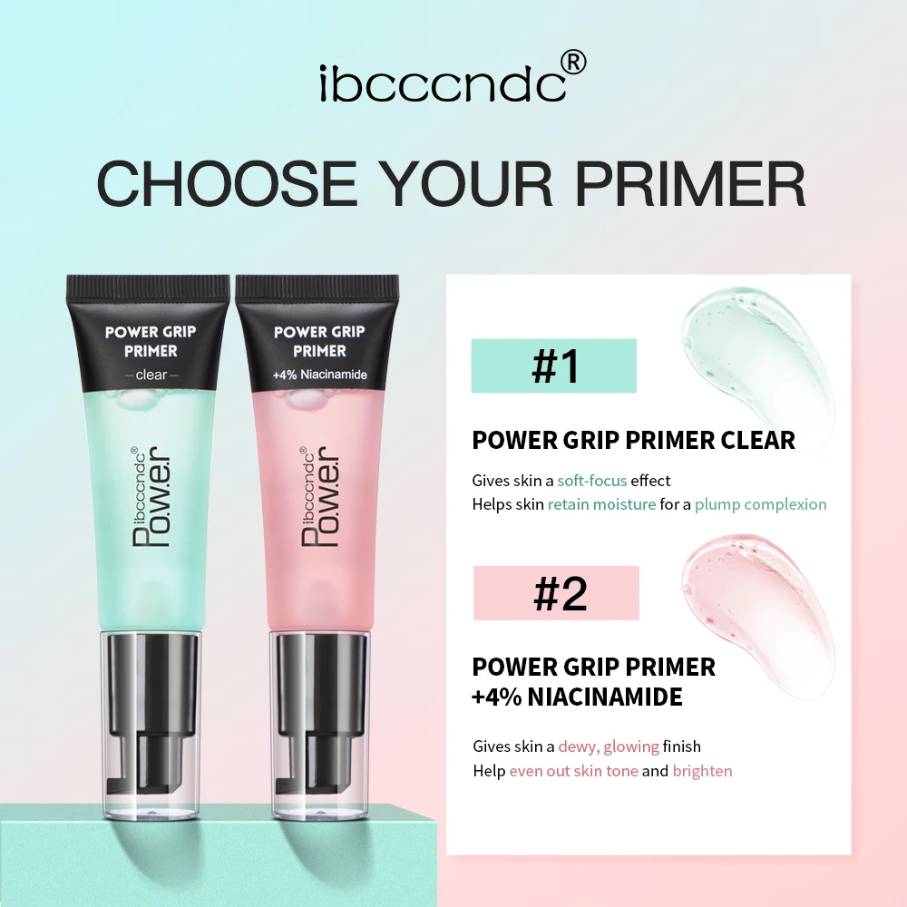 Ibcccndc Face Primer Maquiagem Base 24ml Poro Invisível Suavizando Linhas Finas Controle de Óleo Iluminar Primer de Umidade para Rosto Cosméticos