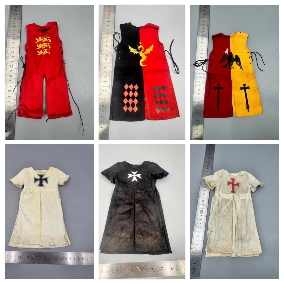 

Snail COOMODEL 1/6 Scale Soldier Knight's Clothing Robe Fit 12" Action Figure Model DIY Accessories In Stock