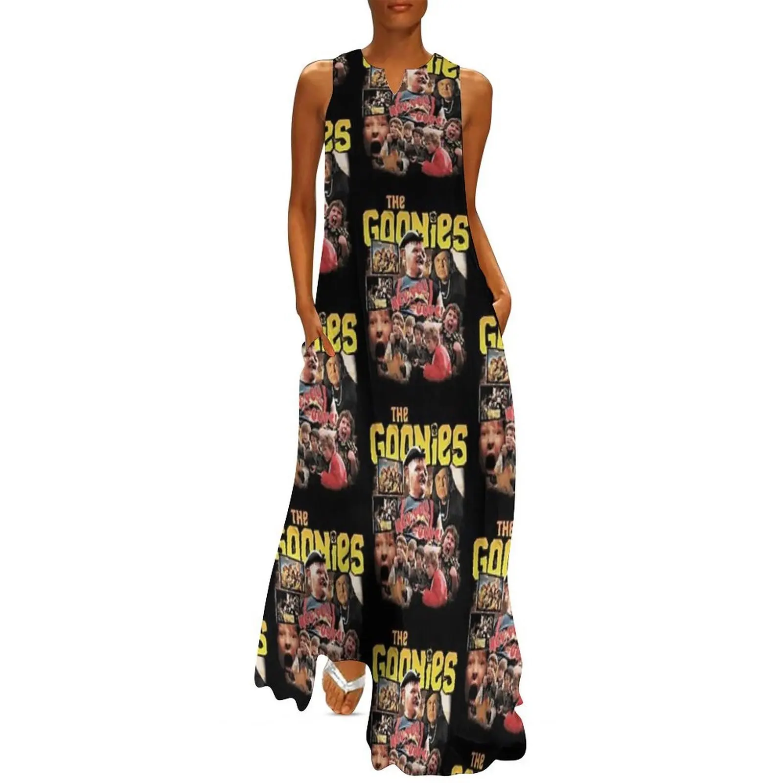 

1985 Vintage Film Long Dress luxury woman evening dress Woman fashion women's elegant loose dresses women's dresses luxury